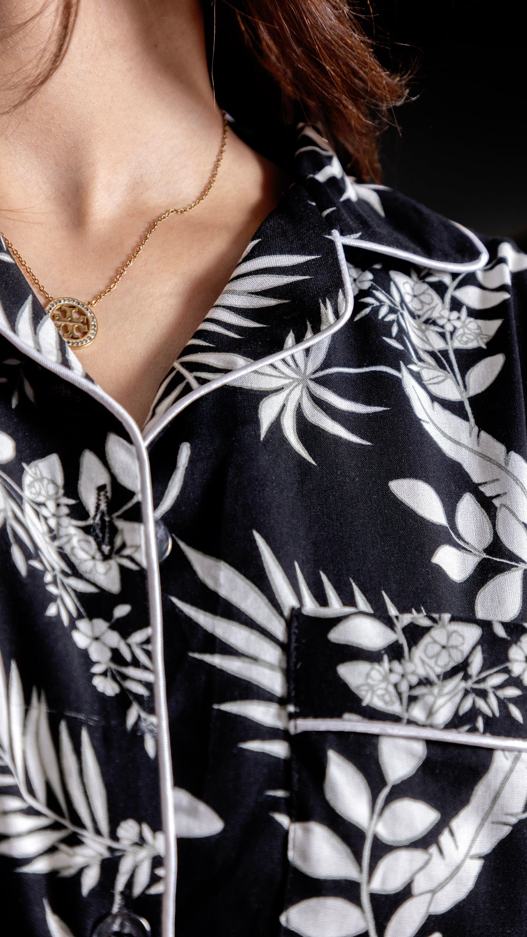 Island Noir PJ Set